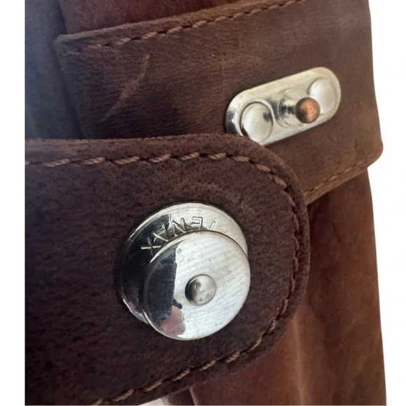 Adrian Klis 2482 Leather Messenger Bag - Picture 7 of 11